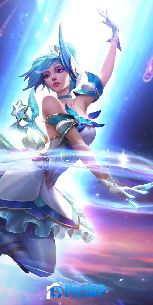 League of Legends Orianna 3K Mobile Wallpaper