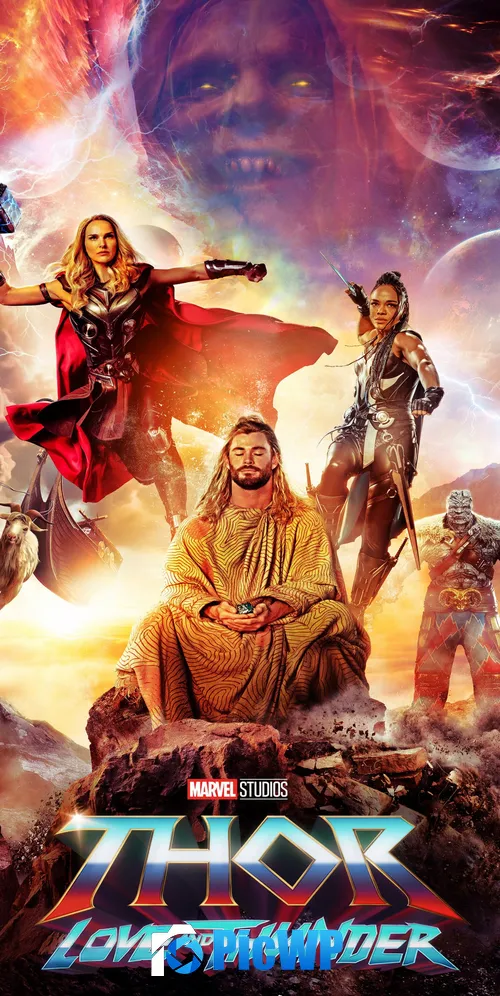 Thor: Love and Thunder 2022 Movies 3K Mobile Wallpaper
