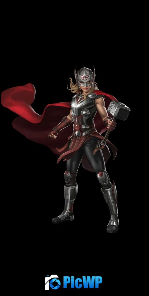 Jane Foster Mighty Thor 3K Mobile Wallpaper