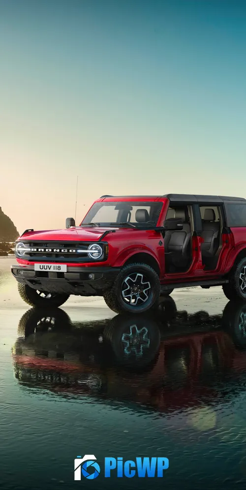Ford Bronco 4-door Outer Banks 2022 3K Mobile Wallpaper