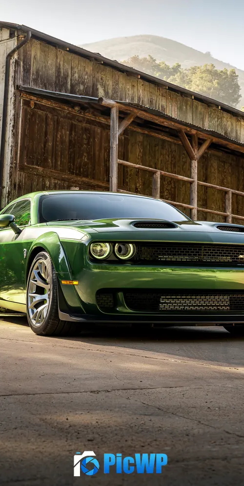 Dodge Challenger SRT Hellcat Redeye Widebody 3K Mobile Wallpaper