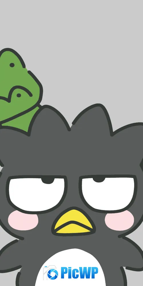 Badtz-Maru Alligator Pochi 3K Mobile Wallpaper
