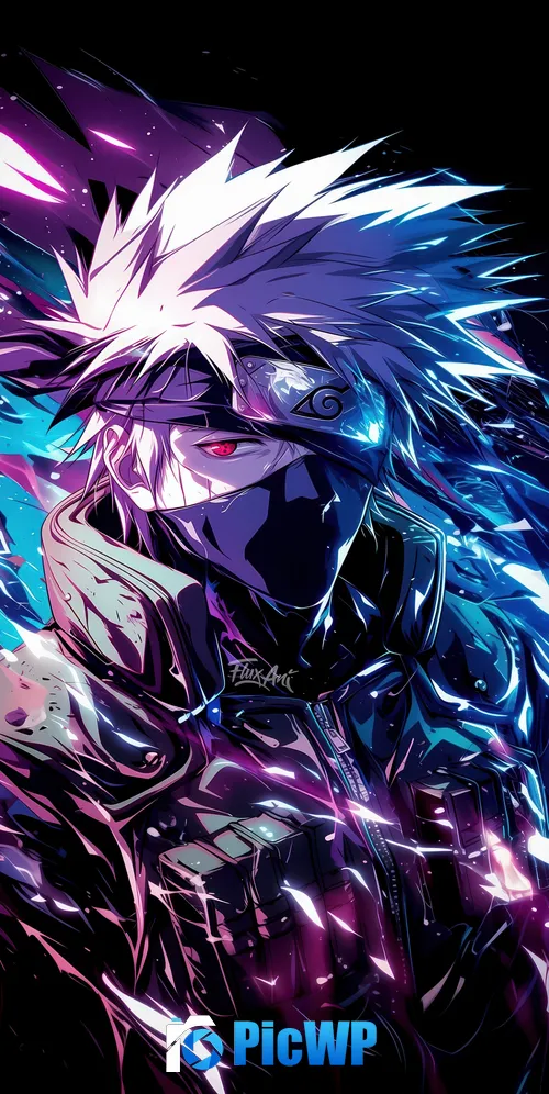 Kakashi Hatake Vibrant 3K Mobile Wallpaper