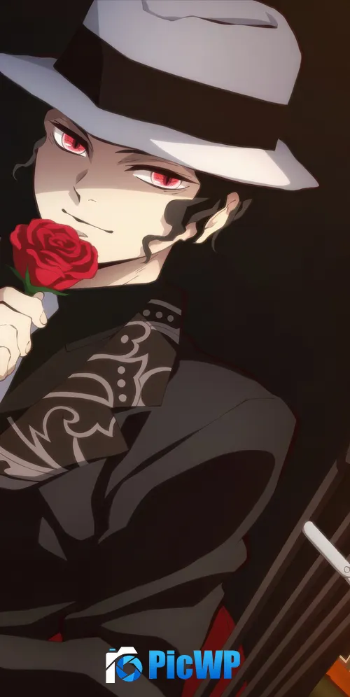 Muzan Kibutsuji Demon Slayer: Kimetsu no Yaiba 3K Mobile Wallpaper