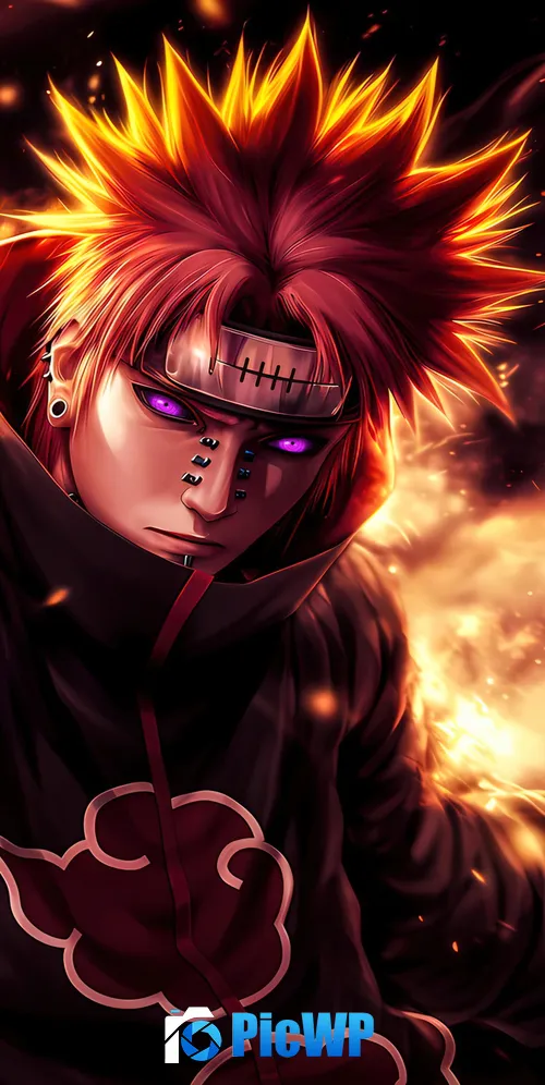Naruto Uzumaki Fire 3K Mobile Wallpaper
