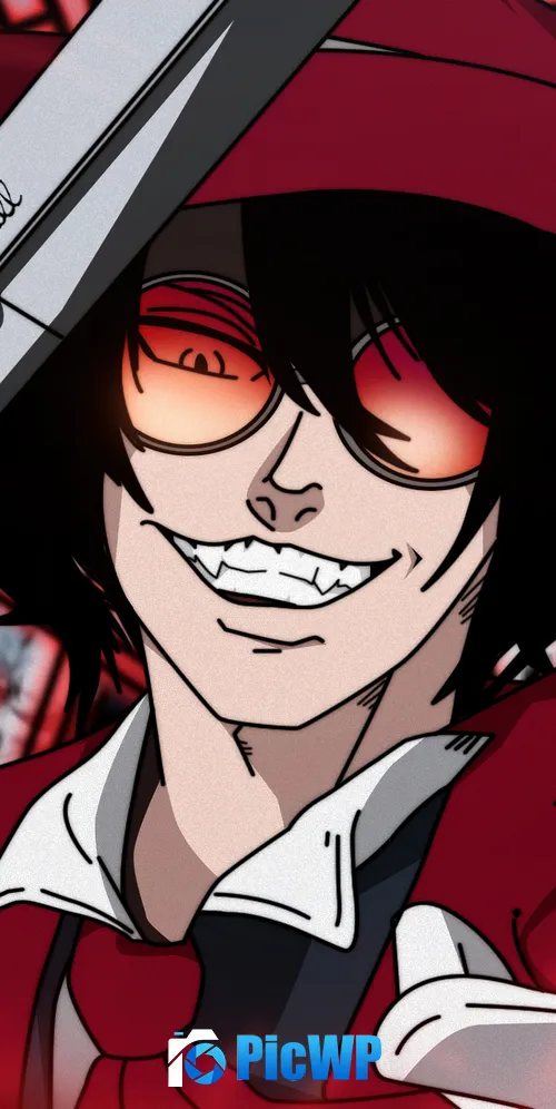 Alucard Fan Art 3K Mobile Wallpaper