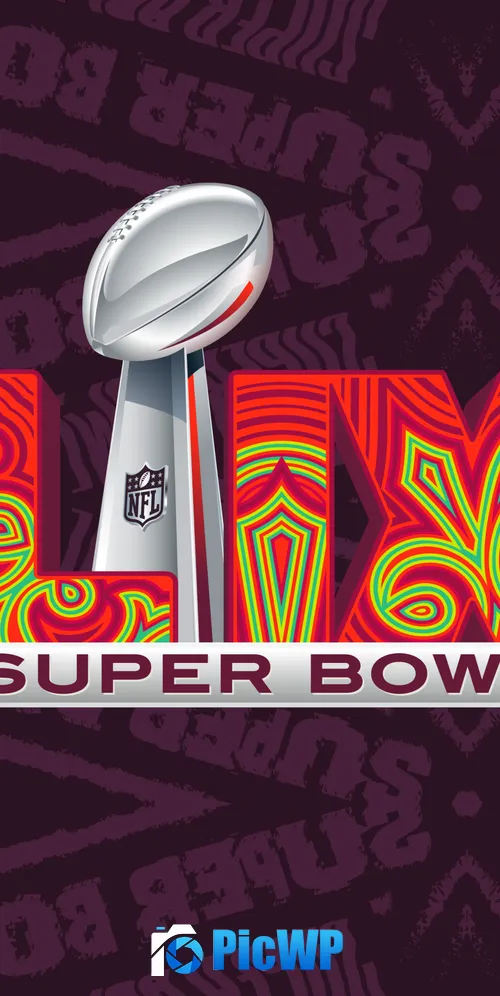 2025 Super Bowl LIX 3K Mobile Wallpaper