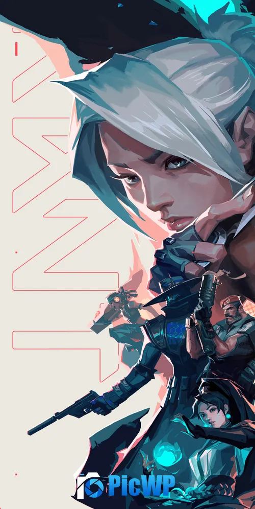 Valorant Game Art 3K Mobile Wallpaper