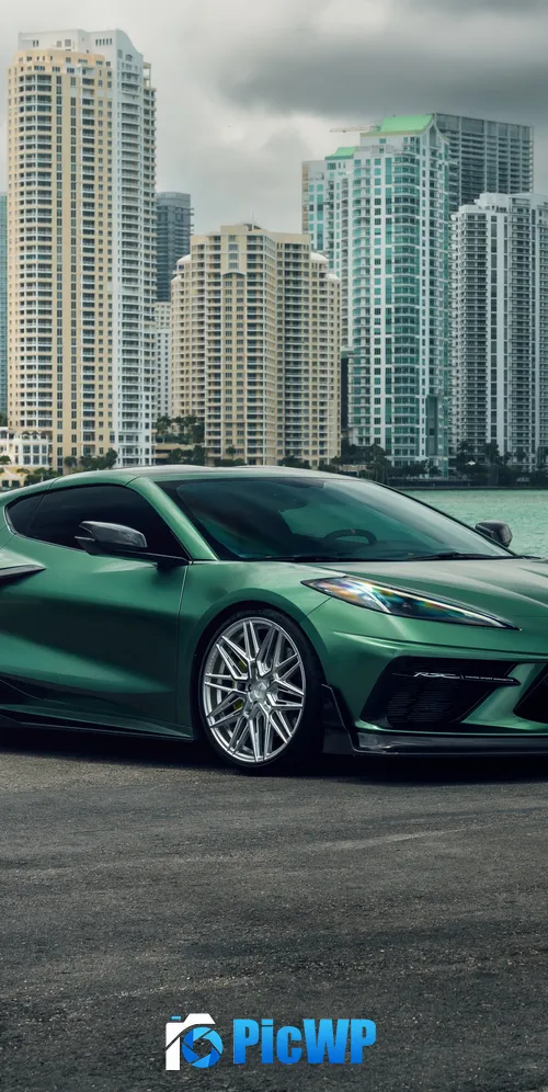 Chevrolet Corvette C8 Supercar 3K Mobile Wallpaper