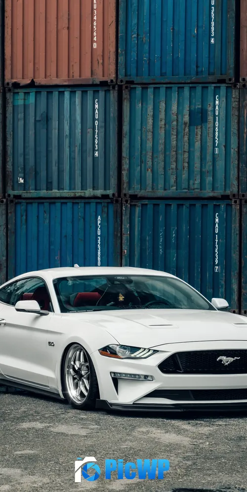 Ford Mustang GT Fastback Sports cars 3K Mobile Wallpaper
