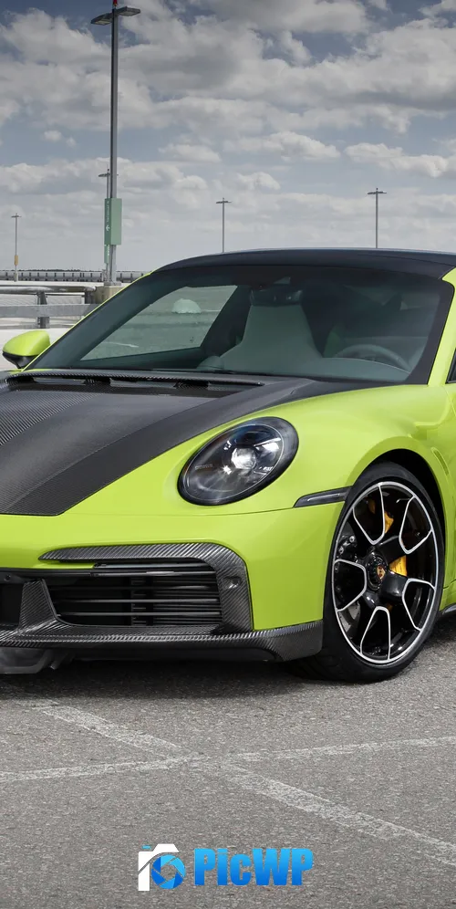 TopCar Porsche 911 Turbo S Stinger 3K Mobile Wallpaper