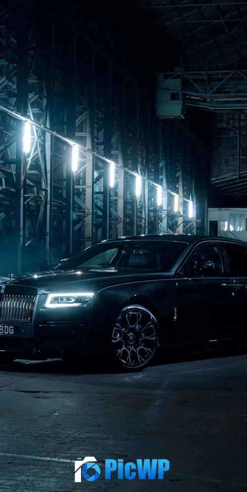 Rolls-Royce Black Badge Ghost 3K Mobile Wallpaper