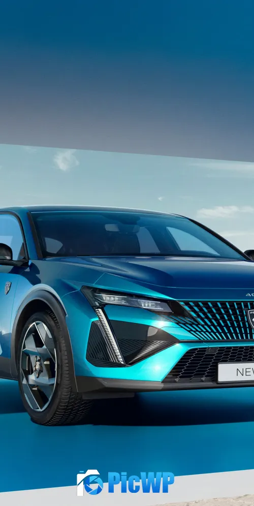 Peugeot 408 HYBRID Plug-in Hybrid SUV 3K Mobile Wallpaper