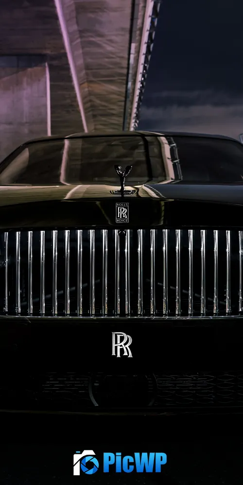 Rolls-Royce Black Badge Ghost Black cars 3K Mobile Wallpaper