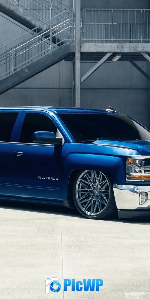 Chevrolet Silverado Pickup truck 3K Mobile Wallpaper