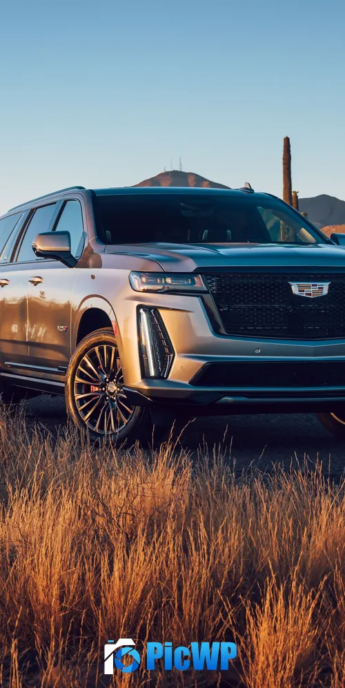 Cadillac Escalade-V ESV Luxury SUV 3K Mobile Wallpaper