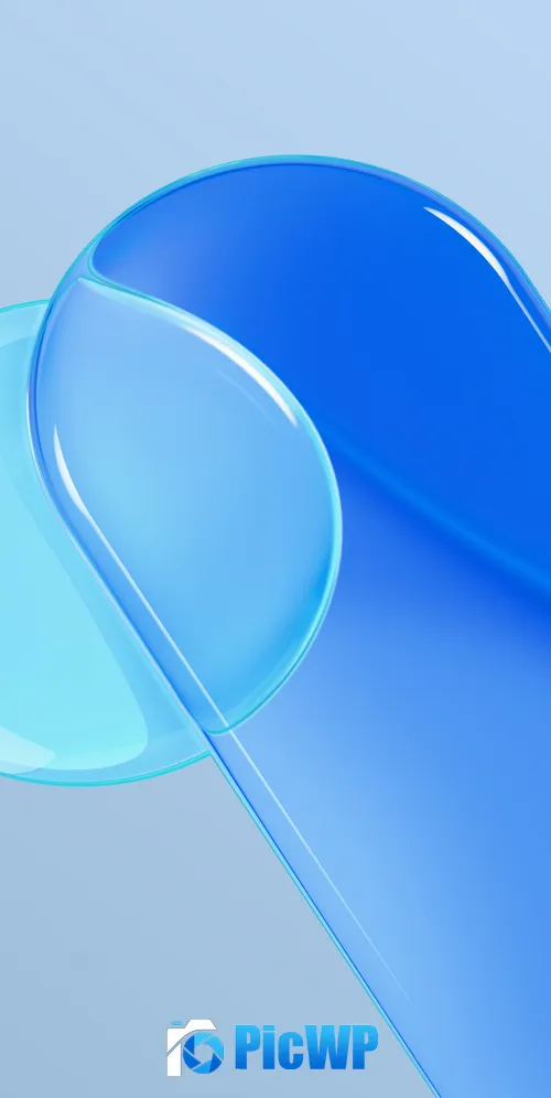 Shapes Gradient Abstract 3K Mobile Wallpaper