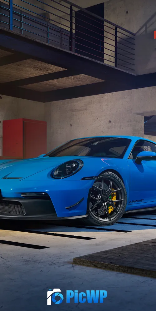 Porsche 911 GT3 Manthey Performance Kit 3K Mobile Wallpaper