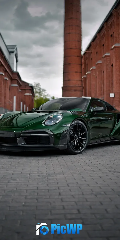 Porsche 911 Turbo S Stinger GTR Carbon Edition 2022 3K Mobile Wallpaper