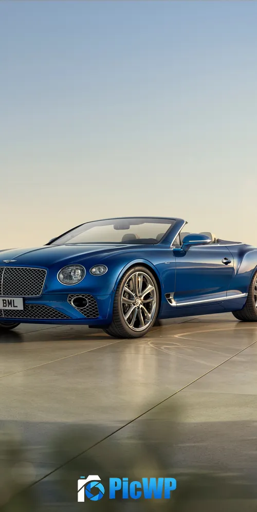 Bentley Continental GT Azure Convertible 3K Mobile Wallpaper