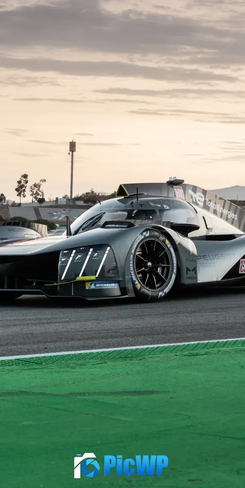 Peugeot 9X8 Prototype 3K Mobile Wallpaper