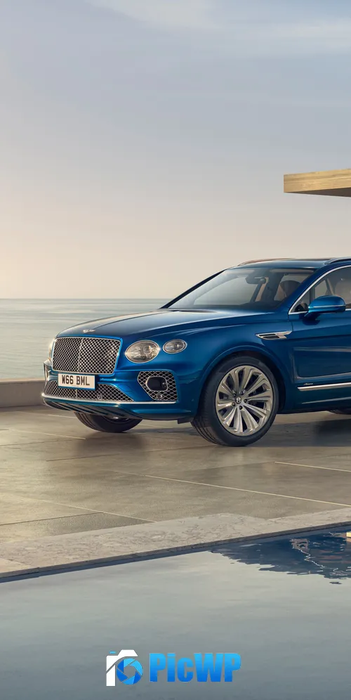 Bentley Bentayga Azure Luxury SUV 3K Mobile Wallpaper