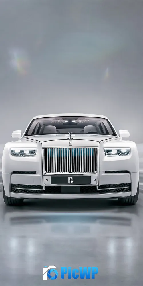 Rolls-Royce Phantom EWB Platino 3K Mobile Wallpaper