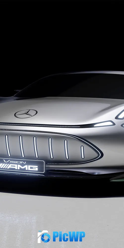 Mercedes-Benz Vision AMG Concept Electric cars 3K Mobile Wallpaper