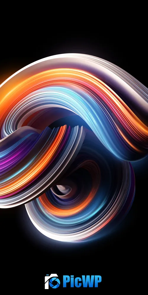 Abstract background Glow 3K Mobile Wallpaper