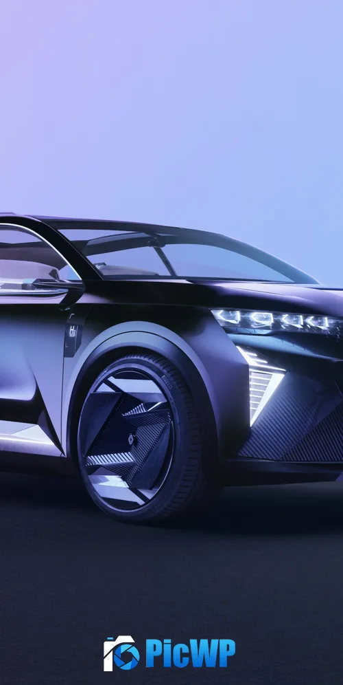Renault Scénic Vision Concept cars 3K Mobile Wallpaper