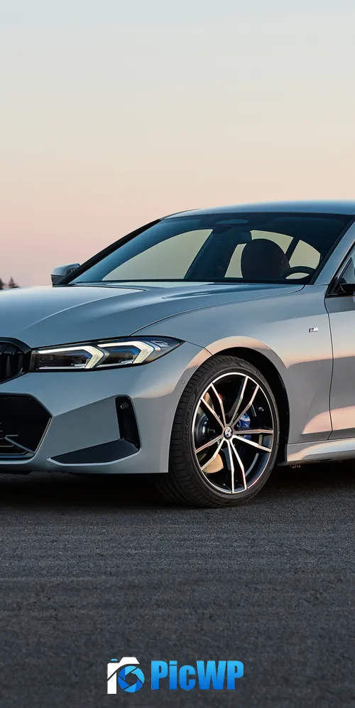 BMW 330i M Sport 2022 3K Mobile Wallpaper