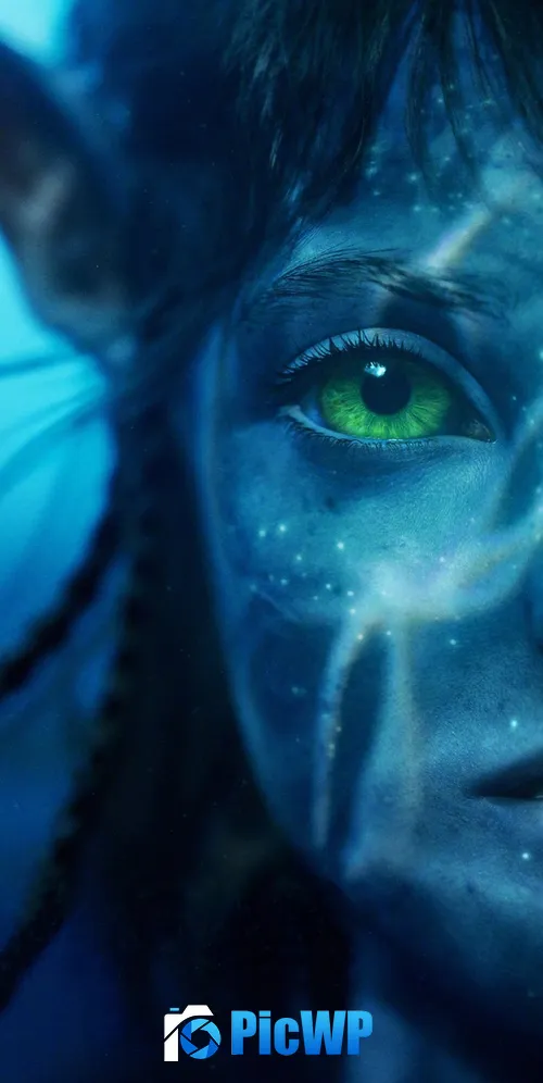 Avatar: The Way of Water Neytiri 3K Mobile Wallpaper