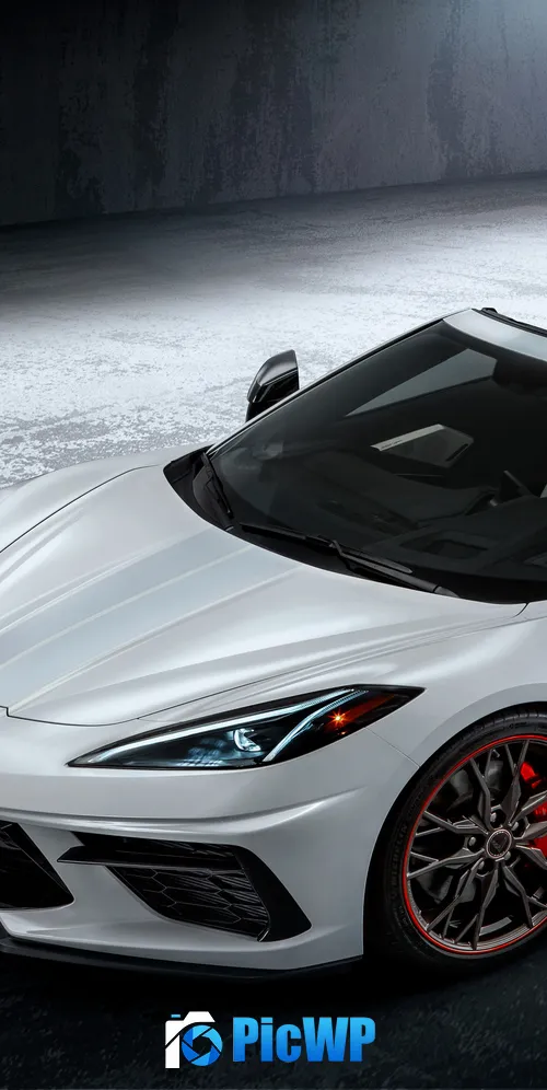Chevrolet Corvette Stingray 70th Anniversary 3K Mobile Wallpaper