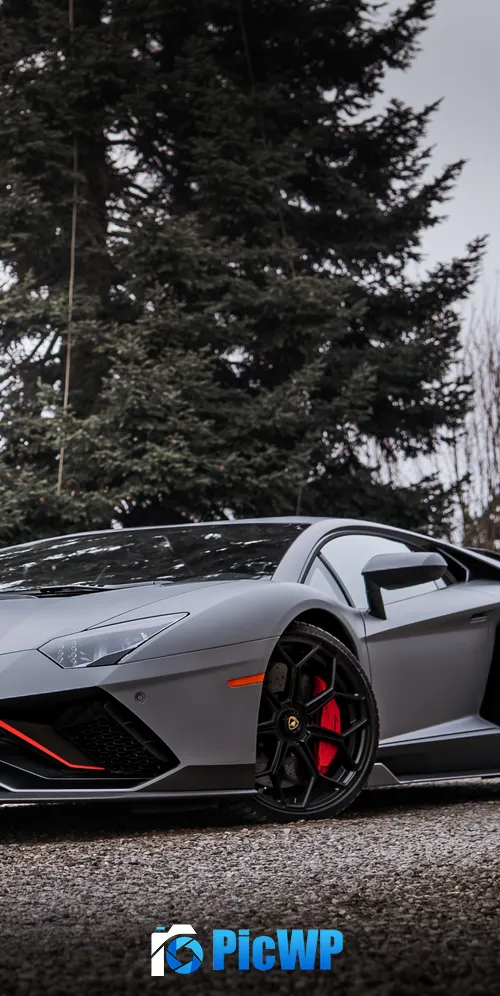 Lamborghini Aventador LP 780-4 Ultimae 2022 3K Mobile Wallpaper