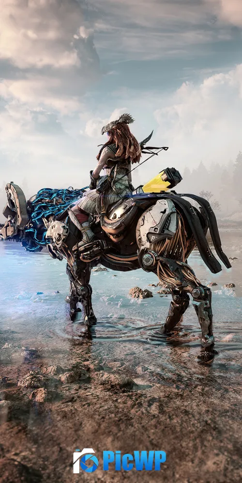 Aloy Charger 3K Mobile Wallpaper