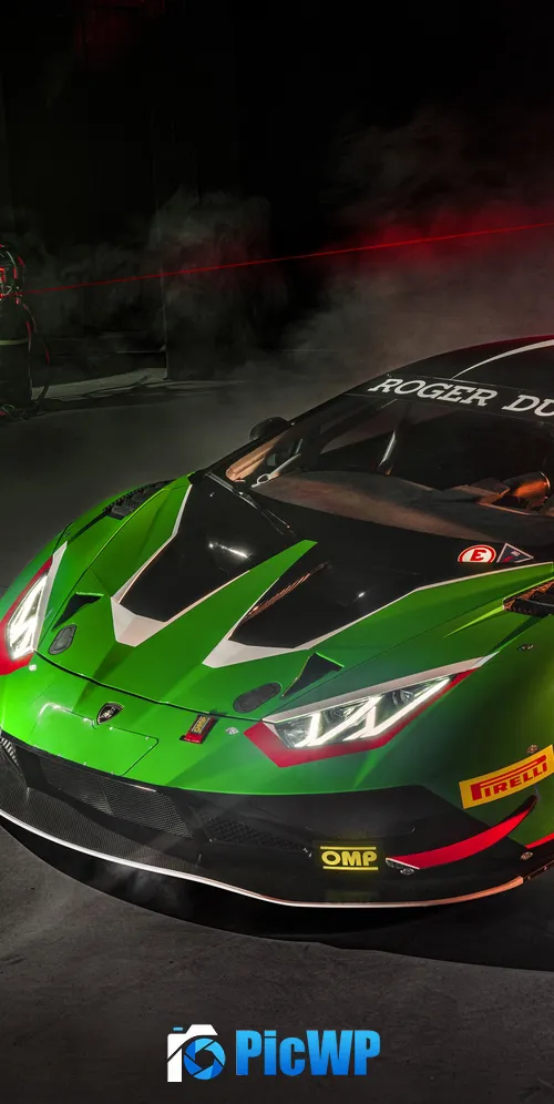 Lamborghini Huracán GT3 EVO2 2022 3K Mobile Wallpaper