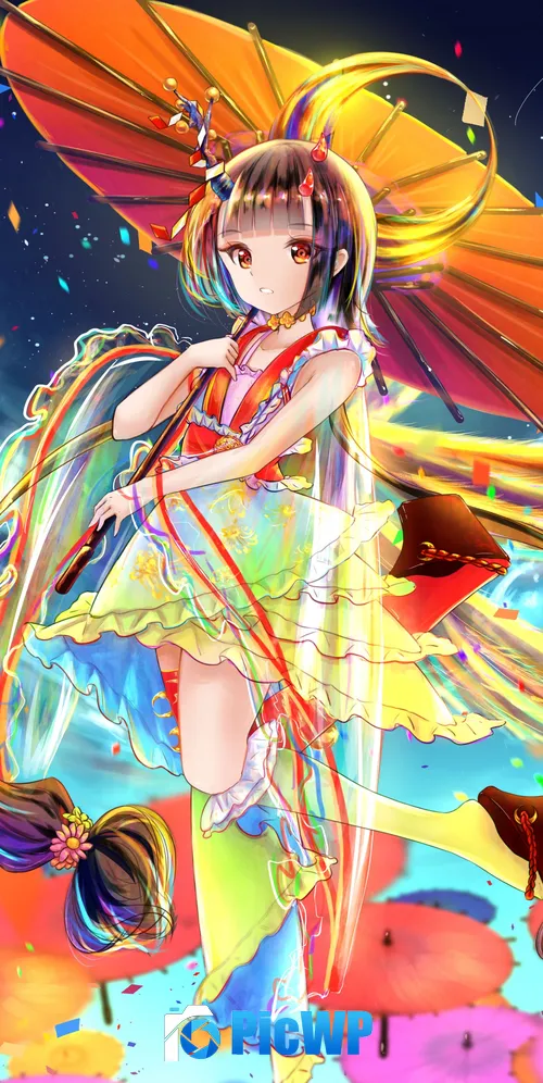 Anime girl 3K Mobile Wallpaper