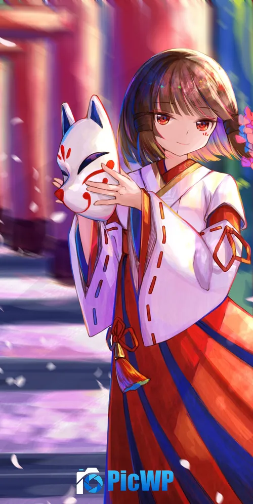 Anime girl Kazari 3K Mobile Wallpaper