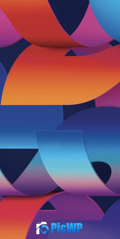 Apple Studio Display Colorful background 3K Mobile Wallpaper