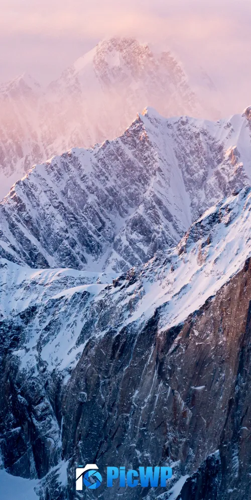 Alps mountains Snow covered 3K Mobile Wallpaper