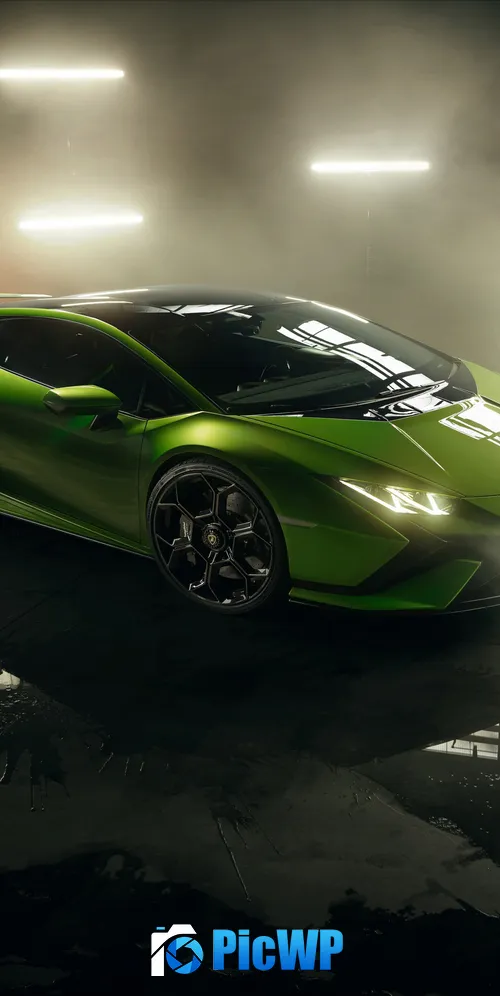 Lamborghini Huracán Tecnica Supercars 3K Mobile Wallpaper
