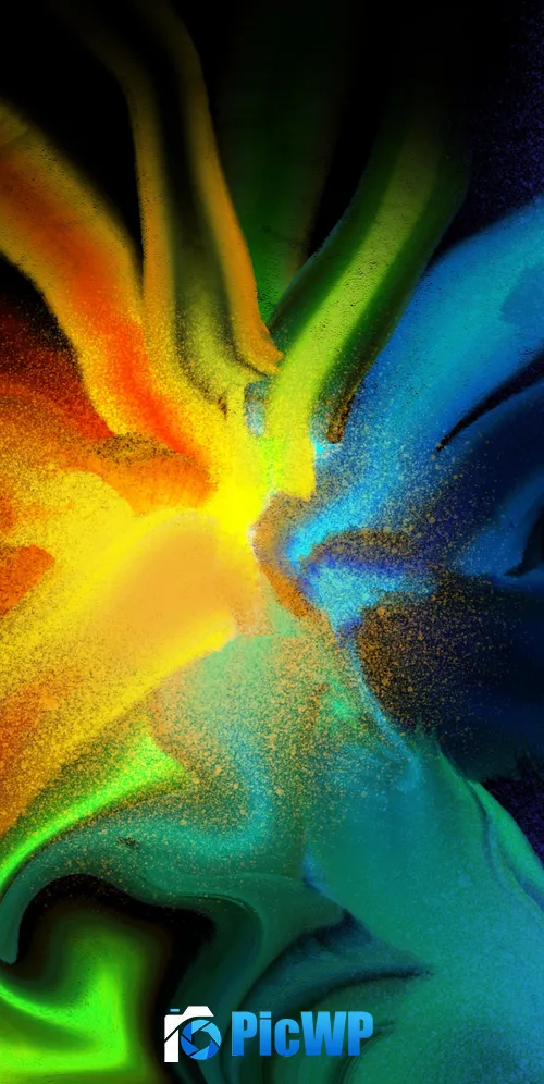 Colorful background Rainbow 3K Mobile Wallpaper
