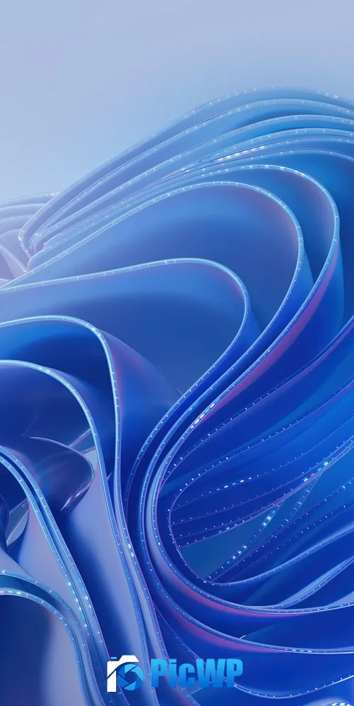 Blue background Windows 365 3K Mobile Wallpaper