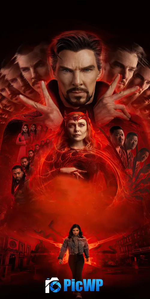 Doctor Strange in the Multiverse of Madness Movie Poster 3K Mobile Wallpaper