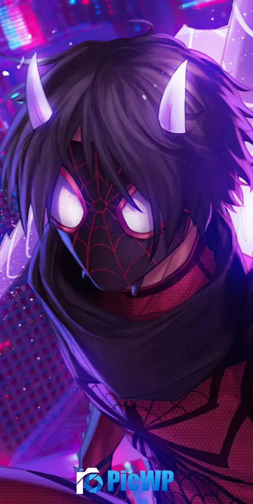Demon-Spider Spider-Man 3K Mobile Wallpaper