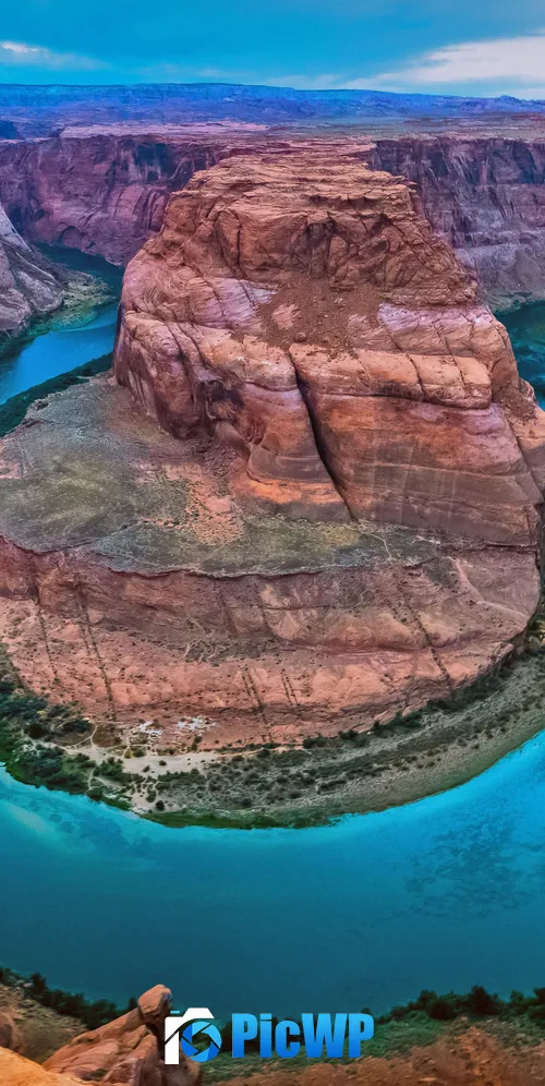 Horseshoe Bend Colorado River 3K Mobile Wallpaper