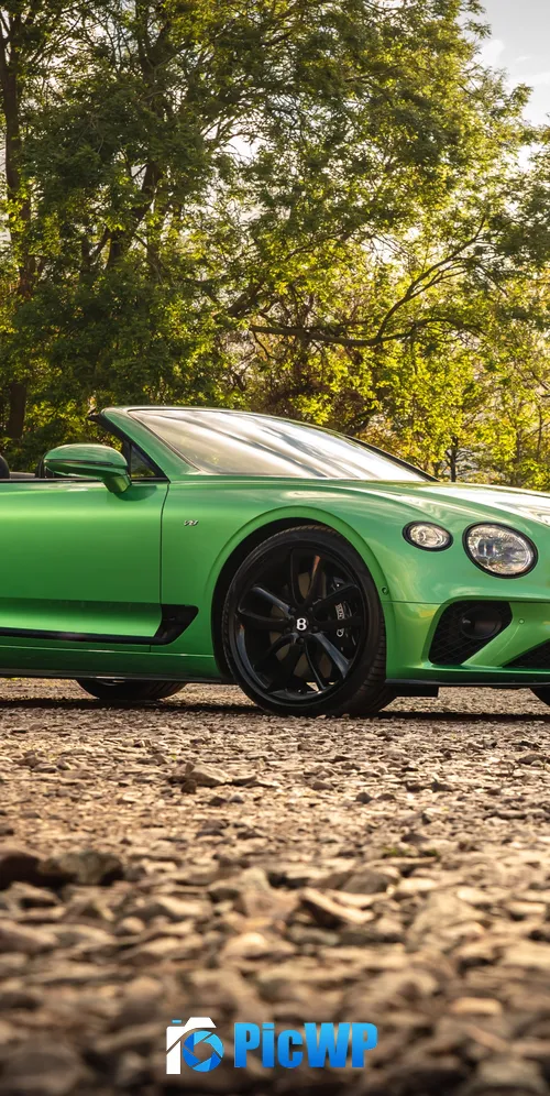 Bentley Continental GT V8 Convertible 3K Mobile Wallpaper
