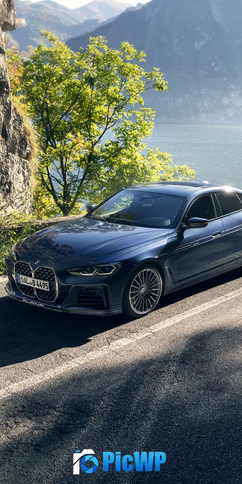 Alpina B4 Gran Coupé BMW 4 Series Gran Coupe 3K Mobile Wallpaper
