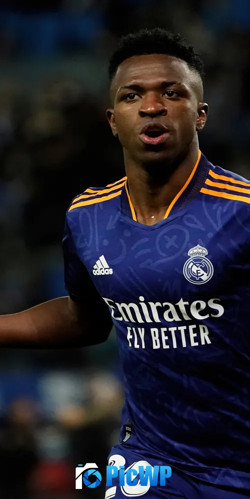 Vinicius Junior Brazilian 3K Mobile Wallpaper