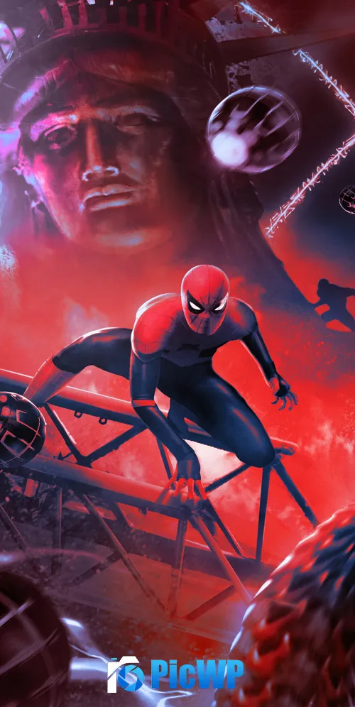 Spider-Man: No Way Home Ultrawide 3K Mobile Wallpaper